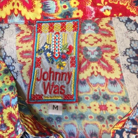 Johnny Was Size Medium Tunic - Picture 9 of 10